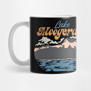 Moongerah Lake Vintage Hand Drawing Mug